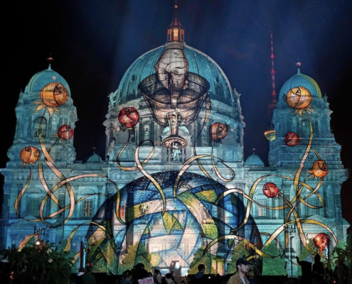 DMP Berlin Cathedral festival of lights