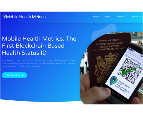 Mobile Health Metrics Screenshot