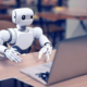 AI robot content creation