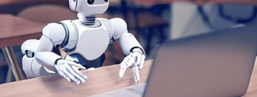 AI robot content creation